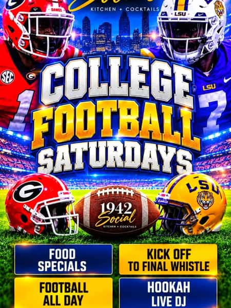 College Football All day!! Come for Brunch, stay for football