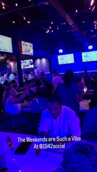 Everything you may want for your weekends out. From live band to Line Dancing!!! Come  celebrate or unwind at @1942social