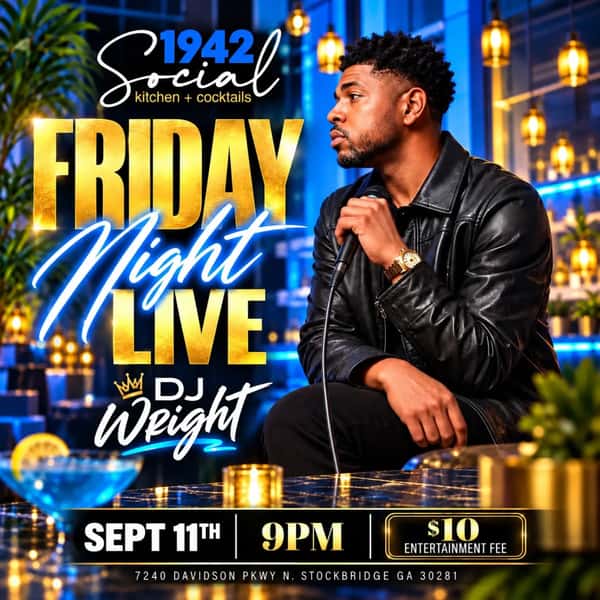 Pre-Show Happy Hour Now!! Are you ready for DJ Wright tonight