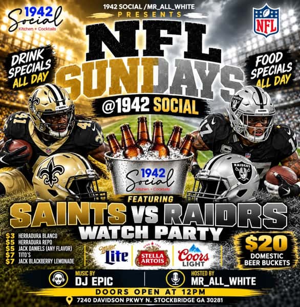 Maybe Saints Vs Raiders will run @1942social tomorrow!!! Come see from Kick off to final whistle tomorrow