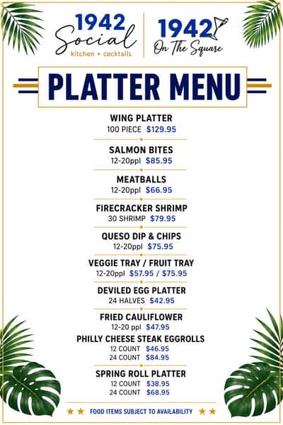 VIP Platters