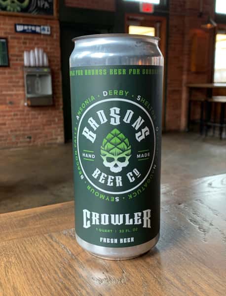 32 oz Crowler