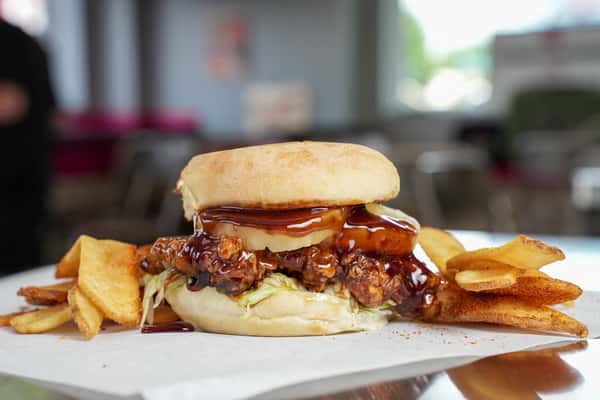 Hawaiian Teriyaki Sandwich