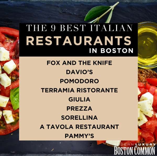 Press Terramia Ristorante Italian Restaurant In Boston Ma