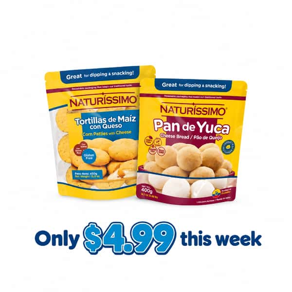Frozen goods at $4.99 each