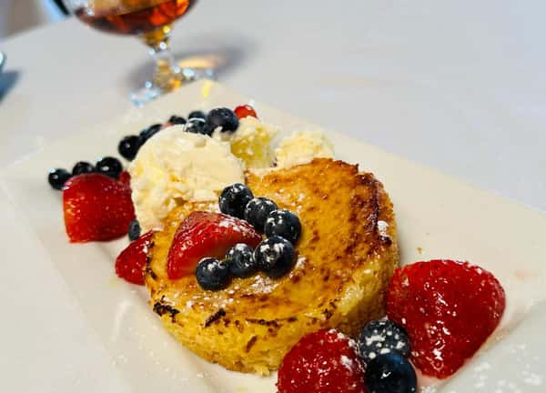 Warm Butter Cake a la mode