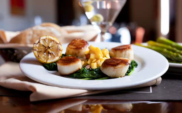Seared Eastern Sea Scallops