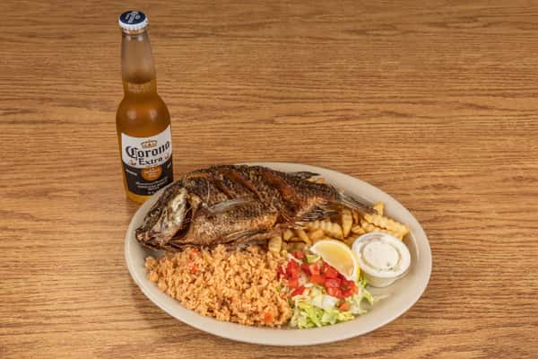 Mojarra Entera Frita / Whole Fried Tilapia