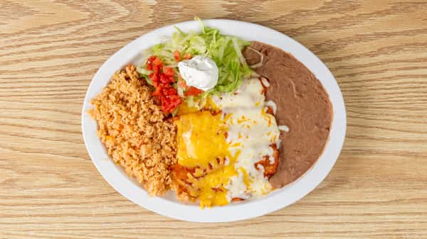 Enchiladas De Camarón / Shrimp Enchiladas