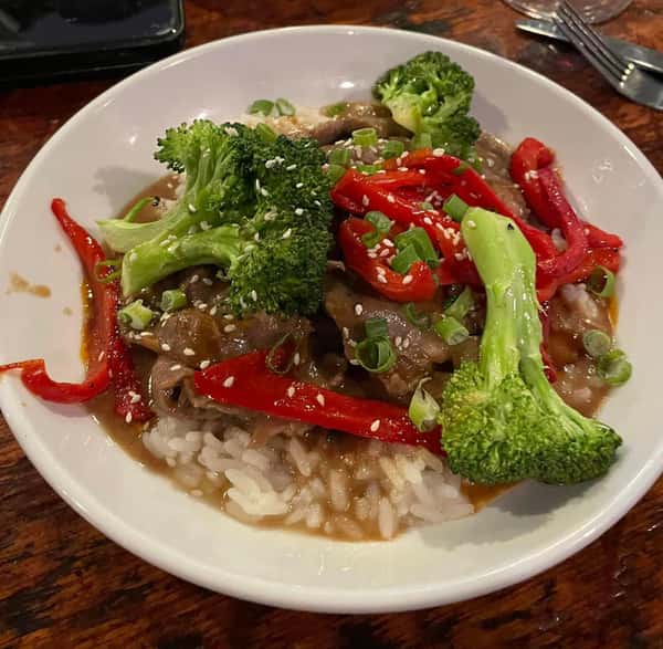 *Local Mongolian Flank Steak