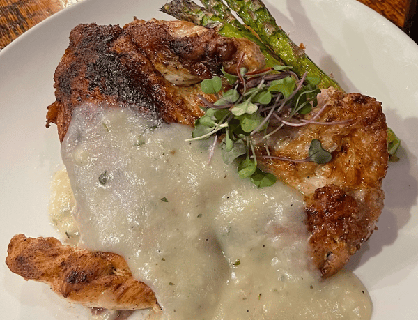 Semi-Boneless Roasted Brick Chicken