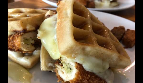 Fried Chicken & Waffles Grilled Cheese