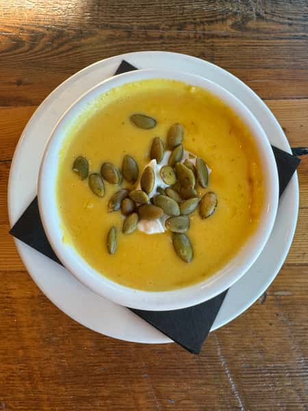 Curried Roasted Pumpkin Soup