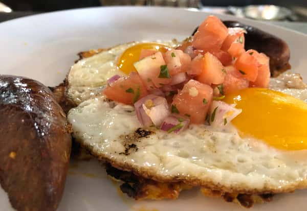 Arepas Con Chorizo