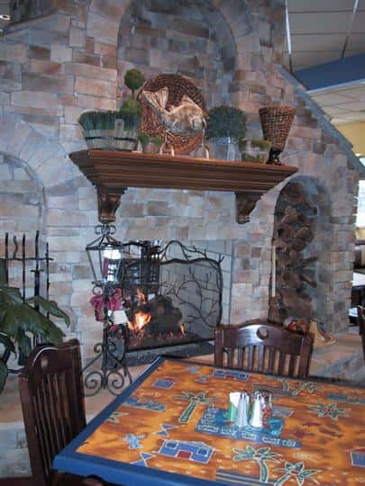 fireplace