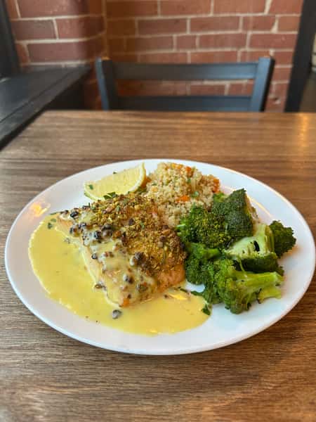 Pistachio Encrusted Salmon