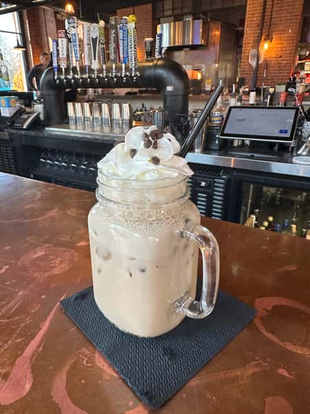 Hot or Iced Hazelnut Mocha Latte