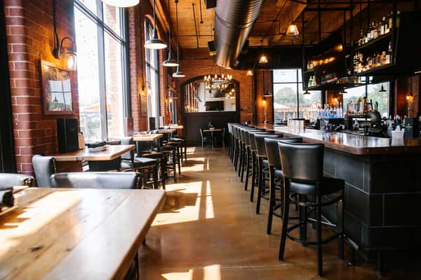 industrial rustic restaurant