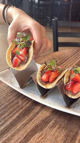 pancake tacos