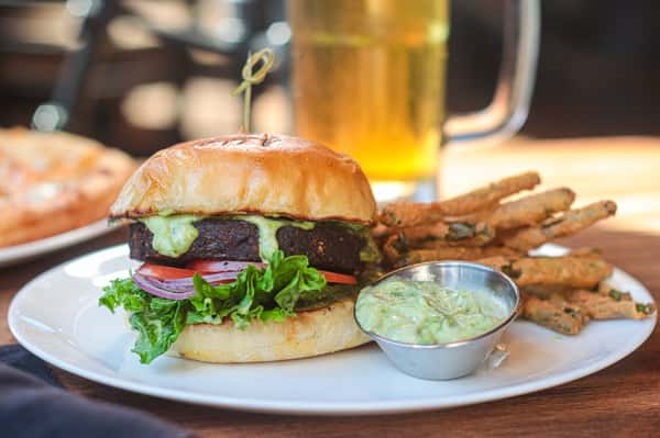 Black Bean Sweet Potato Burger