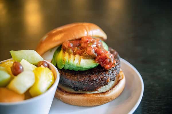 Southwest Blackbean Veggie Burger