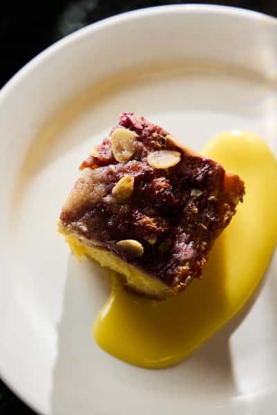 Winter Fruit Bread Pudding