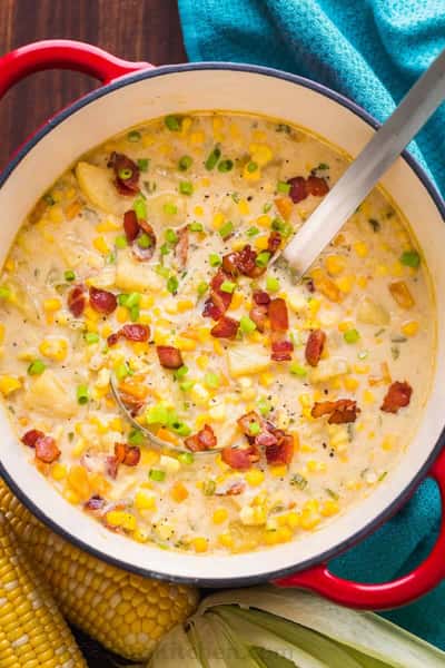 Chesapeake Cheddar Corn Chowder