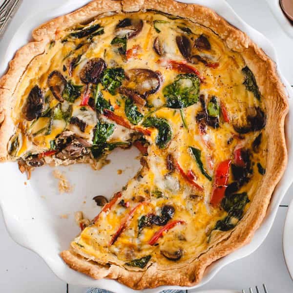 Vegetarian Quiche