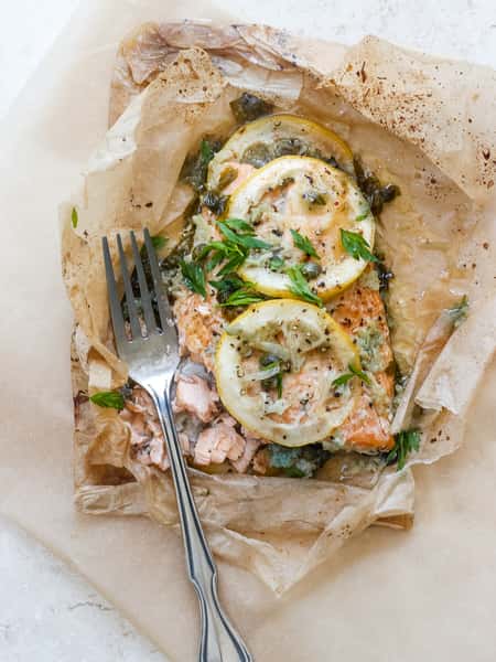 Salmon in Parchment