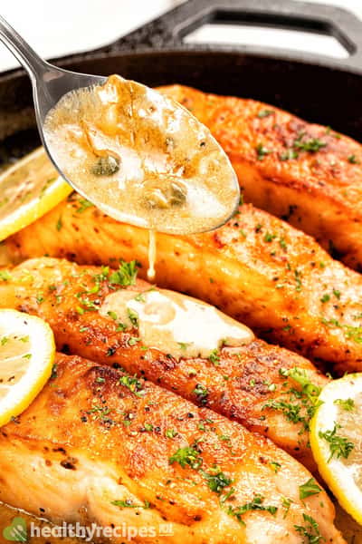 Salmon Piccata