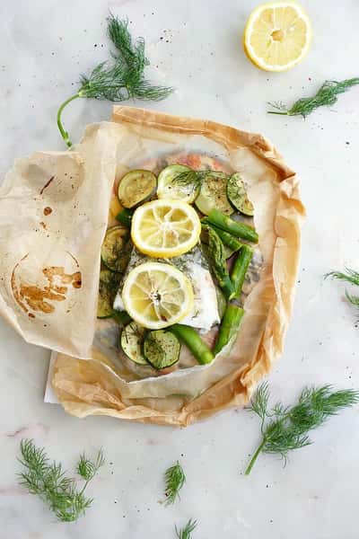 Cod Baked in Parchment