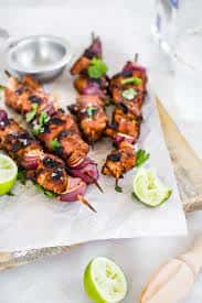 Tequila Chicken Skewers