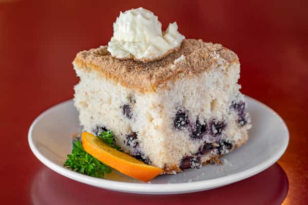 Our World-Famous Blueberry Coffeecake
