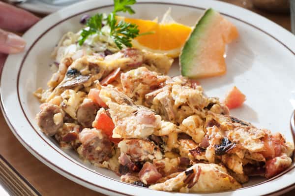Chicken Apple Sausage Scramble