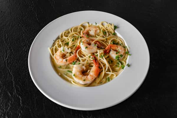 Shrimp & Spaghetti
