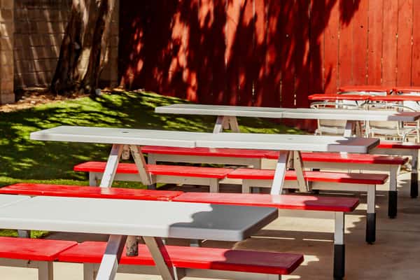 Exterior seats