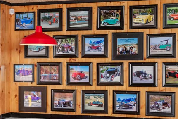 Legacy wall of frames