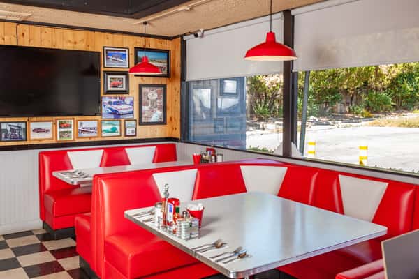 Diner seats and frames