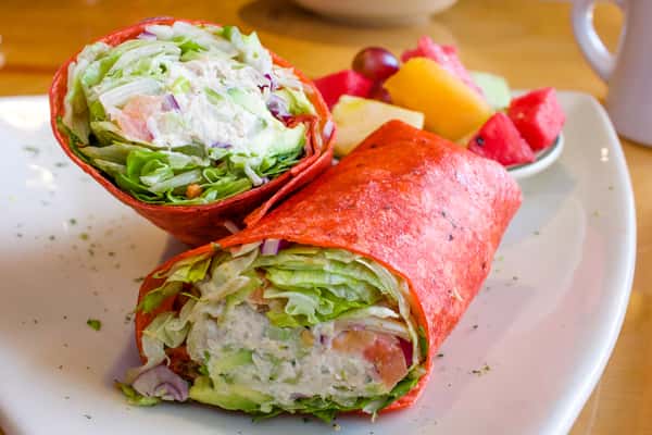 Avocado Tuna Wrap