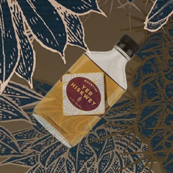 Yer Hiskwey - Evolution of Whiskey - CBD - 200 ml Hip flask