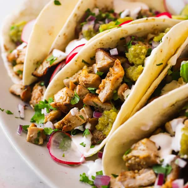 (3) Chicken Tacos