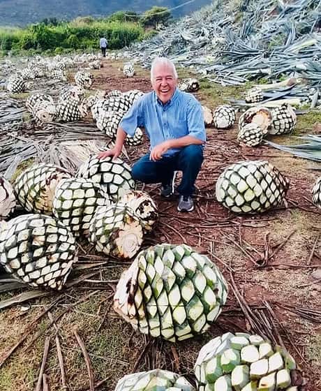 Don Jorge with Agave