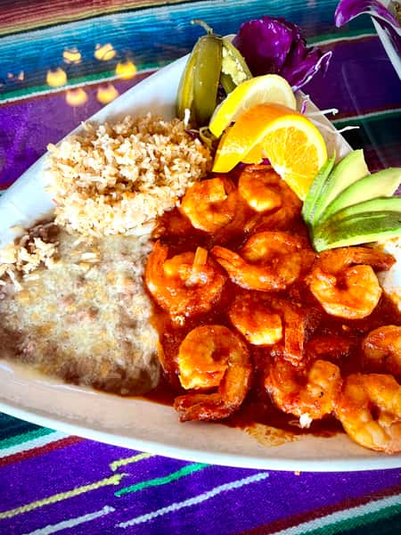 CAMARONES AL OLAMENDIS TEQUILA