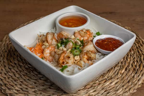 Vermicelli, Charbroiled Shrimp