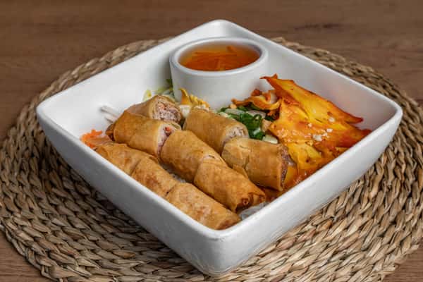 Vermicelli, Egg Roll, & Charbroiled Chicken