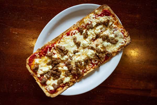 Spicy Sausage & Goat Cheese