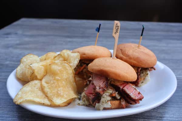 Creole Tuna Sliders