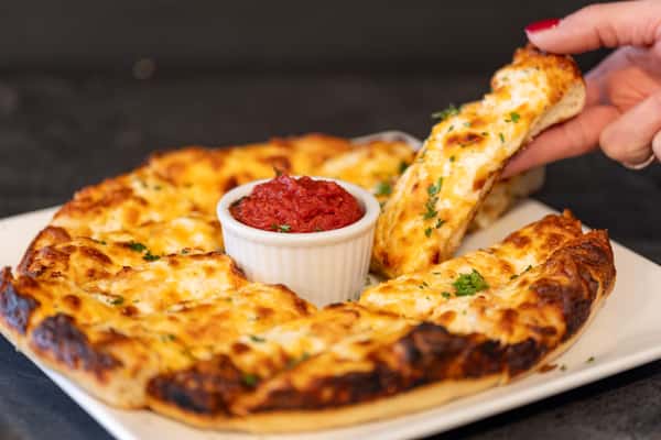 Cheesy Garlic Flatbread