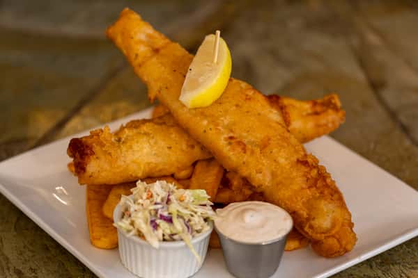 Ale Battered Fish & Chips