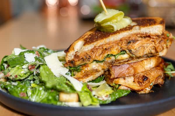 Smokehouse Whiskey Chicken Stack